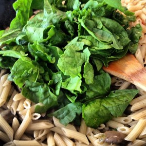 Twelves Spinach and Pasta