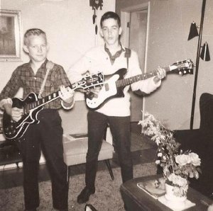 Dad's Day Dad on guitar