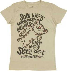 Big Bang Theory Soft Kitty Shirt