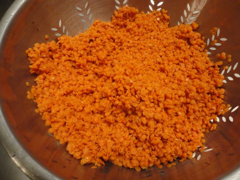 Yummy red lentils cook up faster than other lentils