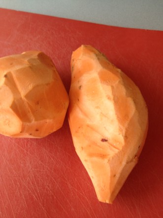 Local sweet potatoes