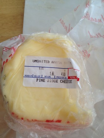 Amish butter is the only kind of butter