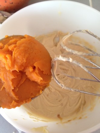 My two sweet potatoes made a little over one cup of puree
