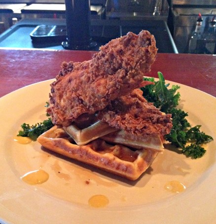 Fried Chicken and Waffles - so, so good