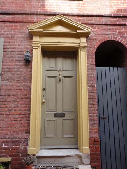 I could not stop taking photos of these cute and historic doors