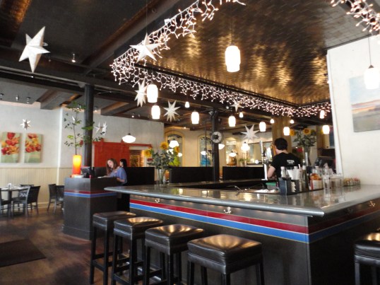 The bar looked delightful, but no patrons at 11:30 am. The Farm has a huge selection of craft (local) beers on tap as well as an array of tasty-looking, unique cocktails.