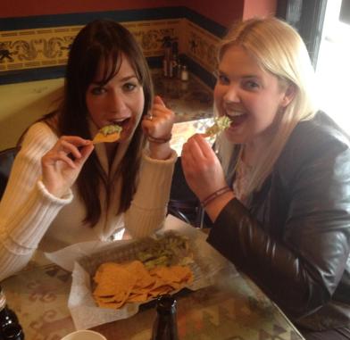 I know it doesn't look like it, but I was very excited about this guac (which was actually fresh and tasty)