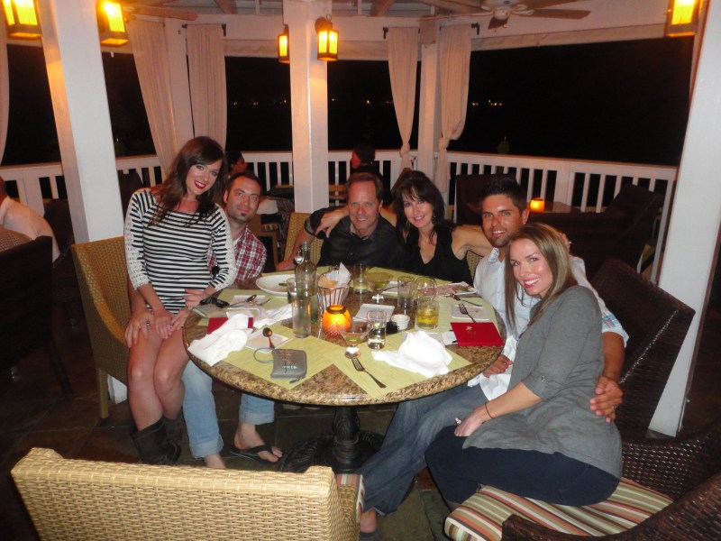 Our Hot Tin Roof dining companions