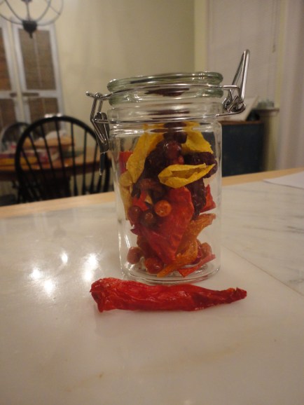 Chilis from Peppermeister. You'll be seeing these again very soon.