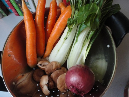 Bevy of CSA Vegetables. Nothing prettier.