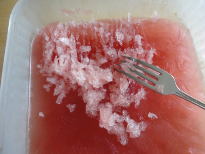 This is what fork fluffing looks like