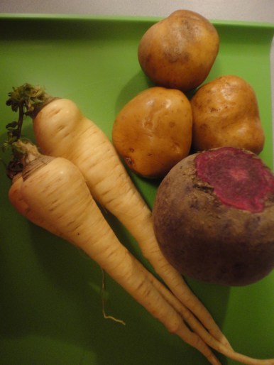 Lovely root veggies