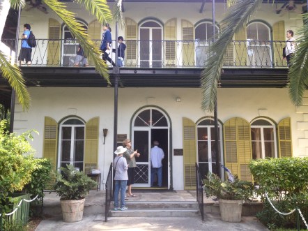 Grand front entrance