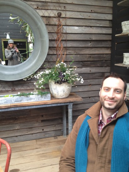 Self-Portrait (with the love of my life in the foreground, because how would I know who I am if i didn't know him?) [Insert either a "aw" or a "gag' here]