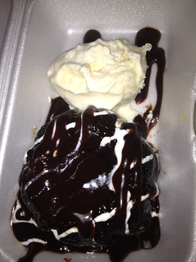 Applebee's Chocolate Gross