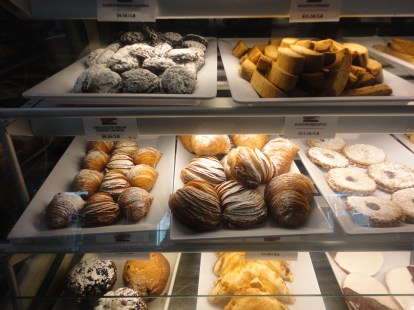 These pastries, cookies and desserts are made at their bakery location a few miles away