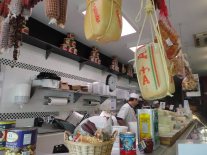 Walking into the front door is like stepping into a small, family-owned deli in 1950s New York