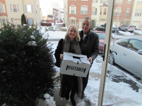 The Lord and Lady at my front door